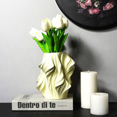 Surreal Gown In Wind Table Planter