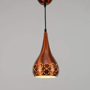 Aluminium Hanging Pendant Ceiling Lights Lamp Blue Color Cutting Shade