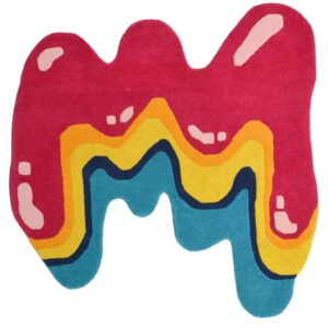 Abstract (Style 2) Rug (4x4) By House of Rugs