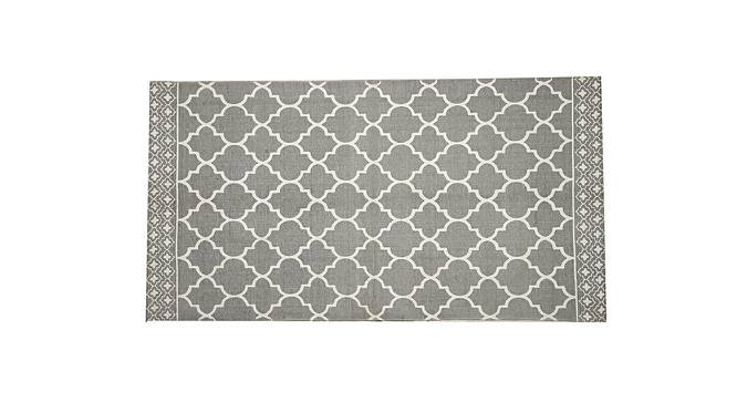 Beige Traditional Machine Made Cotton Carpet