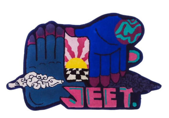 Jeet- Hypebeast rug (3x2 ft)